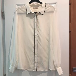 100% Silk Banana Republic Blouse